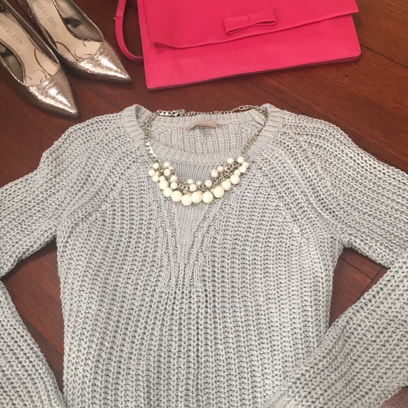 Banana Republic Sweaters - Banana Republic Small Light Gray Sweater